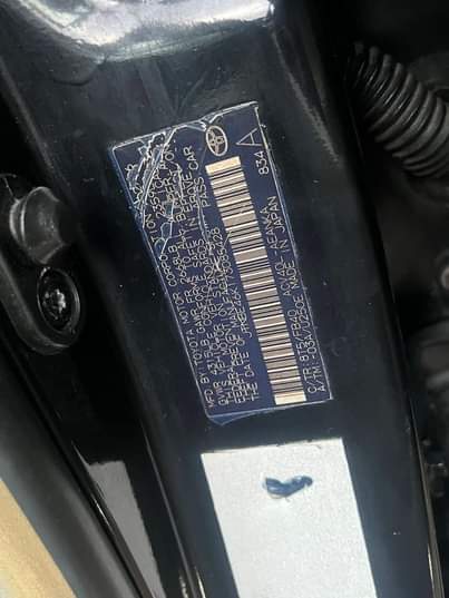 A picture of 2007 Registered Toyota Camry 08 partially first body everything working