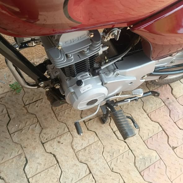 A picture of Bajaj boxer very neat