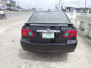 A picture of Highest grade Toyota Corolla Sports everything is intact and untouched