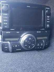 A picture of Original mark x new shape car radio