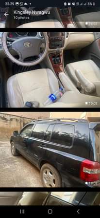 A picture of Toyota highlander 2006 on bet