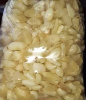 A picture of Fresh local lassan peeles clean available
