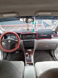 A picture of Belgium grade Corolla 2004 model a year used flash on