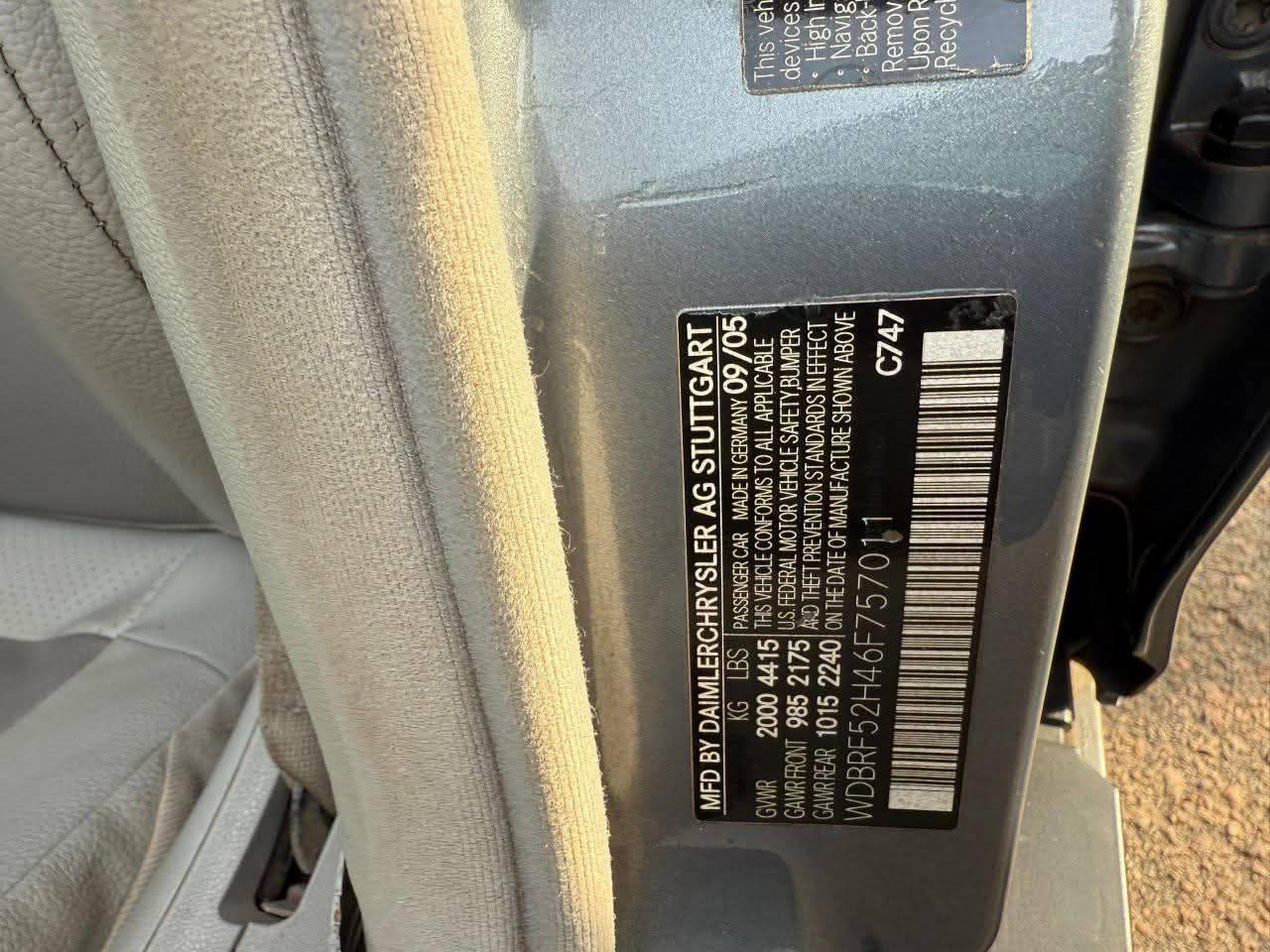 A picture of 2006 Mercedes Benz c class