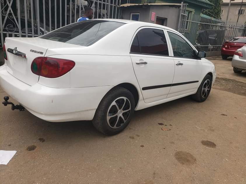 A picture of EXTREMELY NEAT REGISTERED TOYOTA COROLLA 2004...NEATLY PAINTED ON FIRSTBODY..