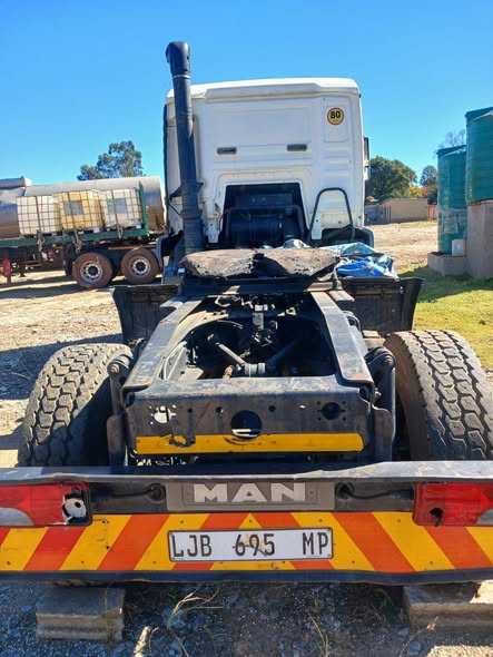 man truck