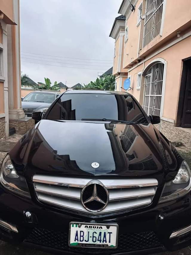 A picture of Belgium Standard Registered Benz C300 2013 2014 model super clean