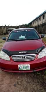 A picture of 2004 Toyota Corrola