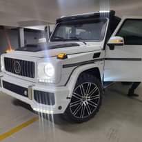 A picture of 2008 bullet proof Mercedes Benz g63 upgraded to 2020 model