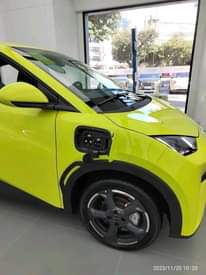 A picture of Electric cars and scooter bikes