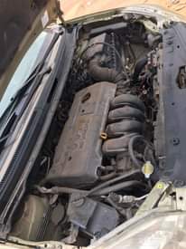 A picture of Clean Nigerian Used Toyota Corolla Verso First body Fabric interior