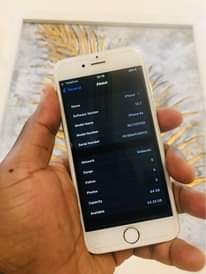 A picture of Iphone 6s Gb 64 Battery health 95 Fingerprint Haina michubuko