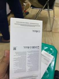 A picture of Samsung A15 4 128gb box pack with 24months guarantee