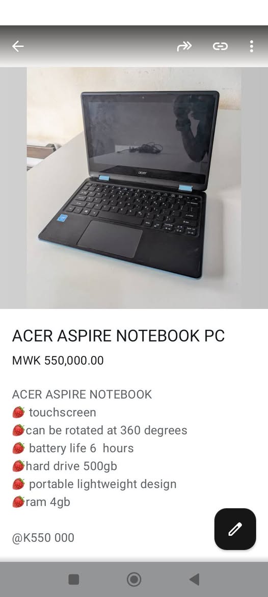 acer laptops