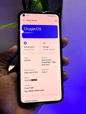 A picture of OnePlus 9 5G 256Gab