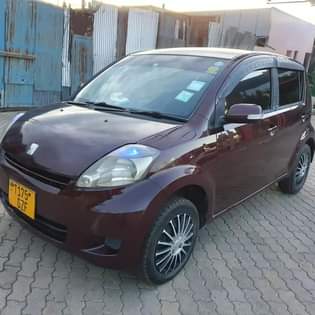 A picture of Toyota passo milion 7 8 mwanza Automatic Engine safi Mwaka