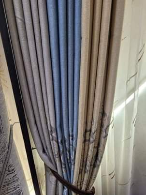A picture of Curtains 35000 per ready meter