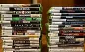 A picture of Ps3 ps4 ps5 xbox one xbox 360 games