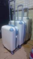 A picture of 3in1 plastic suitcase sets