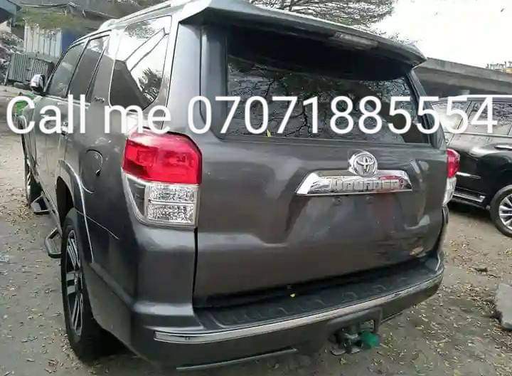 A picture of Tokunbo 2014 Toyota 4Runner Factory Fitted Ac Cd Player Fm