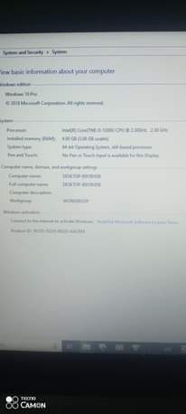 A picture of HP i5 elitebook G2 5th generation at 700 000