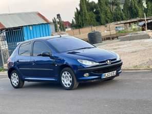 A picture of CLEAN NIGERIAN USED PEUGEOT 206 MANUAL TRANSMISSION NORMAL ENGINE EVERYTHING