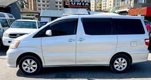 A picture of TOYOTA ALPHARD DLN ON SALE 0719366424 DUNIA COMMISSION AGENTS TOYOTA
