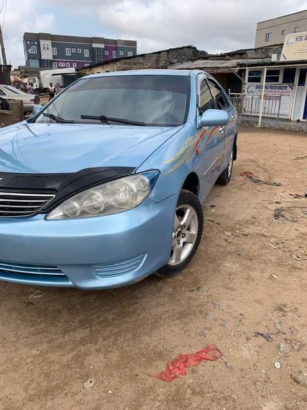 A picture of Toyota Camry 05 flashed on first body pan Everything is