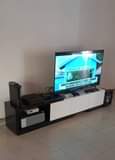 A picture of 55inch flameless smart tv for sale