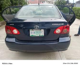 A picture of BELGIUM GRADE 2007 TOYOTA COROLLA AC CHILLS OPEN ROOF ENGINE