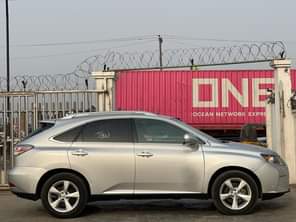 A picture of Foreign used 2012 RX350 newly cleared avialable price is 18million