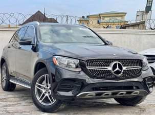 A picture of Foreign used 2016 model GLC300 with panoramic roof. Price 33.7M