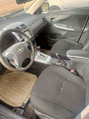 A picture of Naija used 2010 Toyota Corolla untampered engine and gear AC