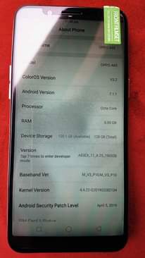 A picture of OPPO A83