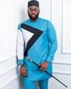 A picture of African men suits