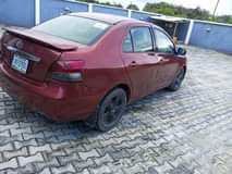 A picture of Toyota yaris 2008 Painted Gear is Engine timing chain is
