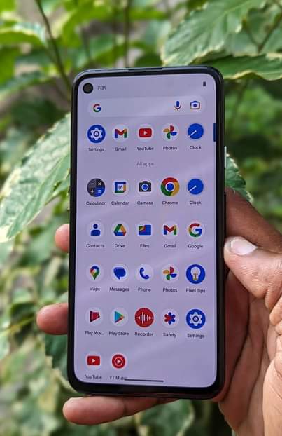 A picture of Google Pixel 4a