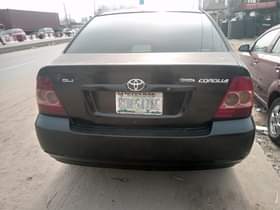 A picture of Toyota Corolla Bank model Port Harcourt 07035209019 1 450m Sound