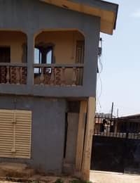 A picture of A complete story building of 3 flats at Alagbado Lagos