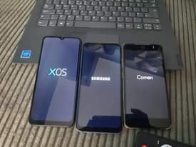 A picture of phones
