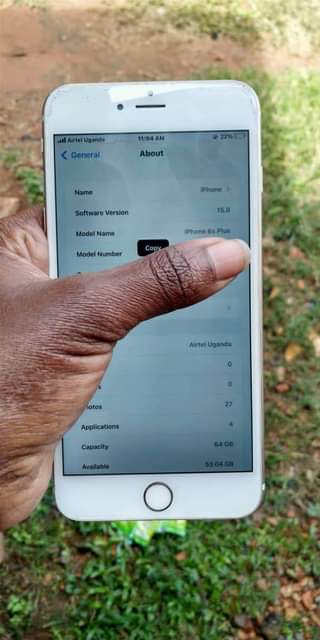 A picture of iPhone 6splus
