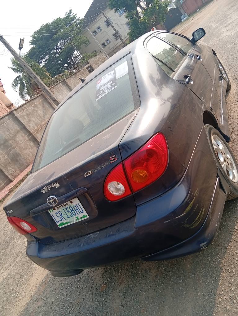 A picture of 100 pure firstbody toyota corolla sports 07068808224