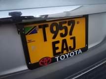 A picture of Plate number
