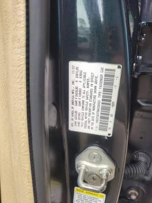 A picture of Few months used 2008 Honda Accord pure first body Tokunbo