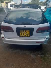 A picture of Nissan station wagon