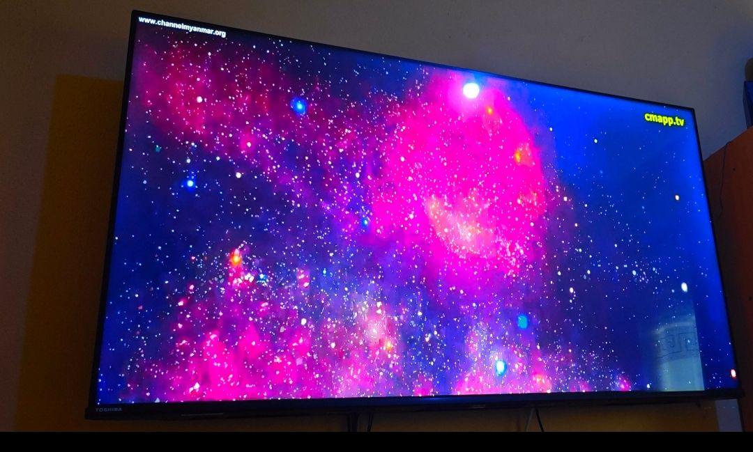 A picture of Toshiba smart 55inch