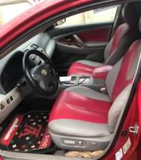 A picture of Super Clean Nigerian Used Red Toyota Camry 2008.
