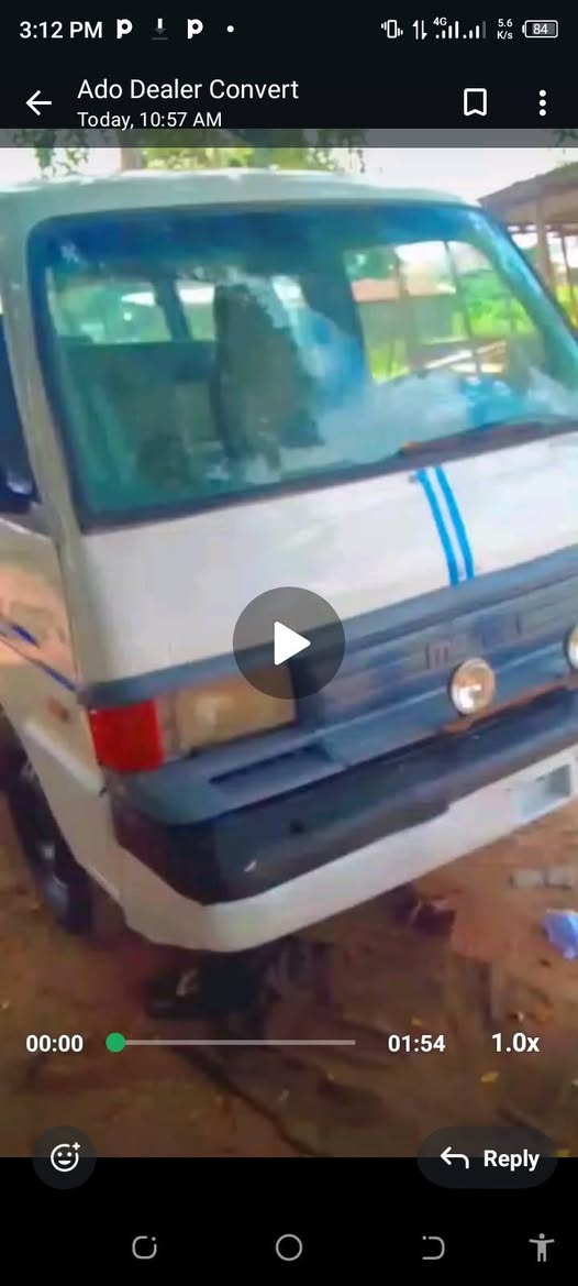 A picture of Mazda bus