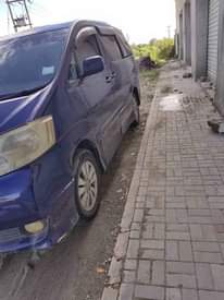 A picture of M9.7 TOYOTA ALPHARD KALI SANA A FULL DOCUMENT INALENGESHWA MLENGAJI