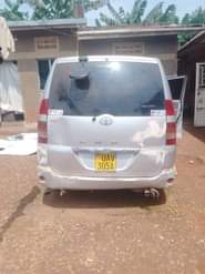 A picture of Crv at 3.7m Vitz at 13m Noah at 5.8m uav